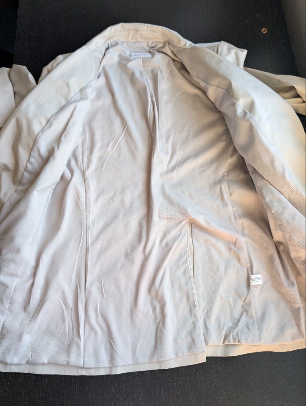 Club Monaco Slim Fit Blazer in Taupe - Picture 8 of 12